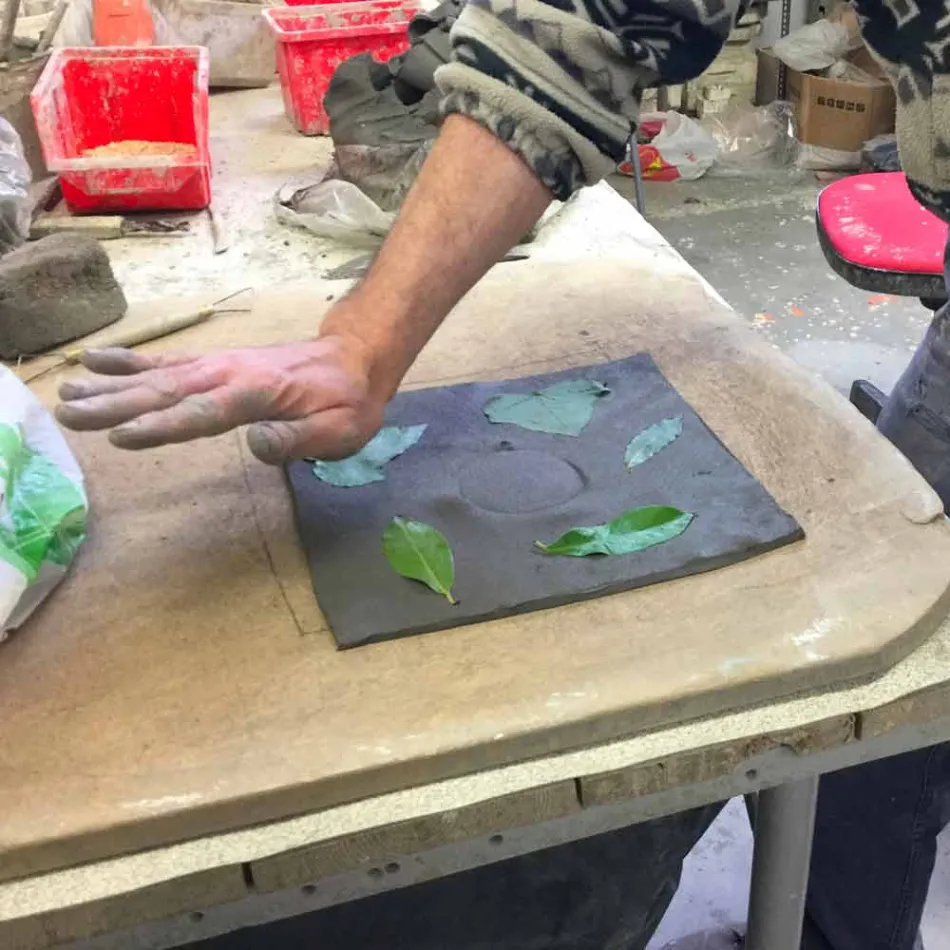 Toscot Vivaldi lampă de perete de design din teracotă făcută în Italia Viadurini