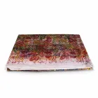 Față de masă din bumbac cu imprimeu realizat manual dintr-o bucată - mărci Viadurini