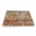 Față de masă din artă italiană cu o bucată de bumbac tipărit manual - mărci Viadurini