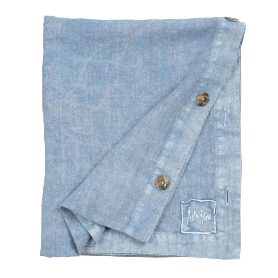 Fata de masa dreptunghiulara in in cu butoniere si 10 nasturi, lux - mediteraneana Viadurini