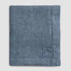 Față de masă dreptunghiulară de in cu butoniere și 12 nasturi de lux - mediteraneană Viadurini