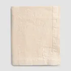 Față de masă dreptunghiulară de in cu butoniere și 12 nasturi de lux - mediteraneană Viadurini