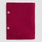 Față de masă dreptunghiulară de in cu butoniere și 12 nasturi de lux - mediteraneană Viadurini