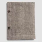 Față de masă de in colorată modulară de lux cu butoniere și 12 nasturi - mediteraneană Viadurini