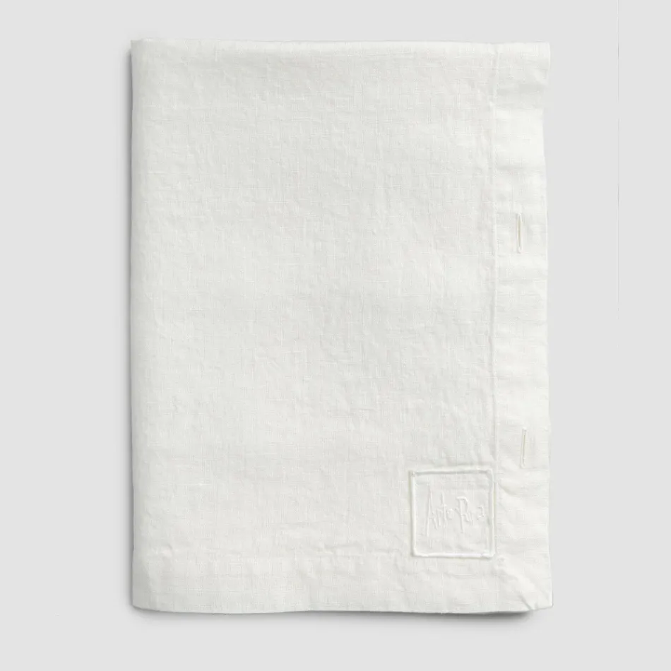 Față de masă de in colorată modulară de lux cu butoniere și 12 nasturi - mediteraneană Viadurini