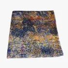 Față de masă italiană de înaltă calitate, imprimată cu bumbac manual Viadurini