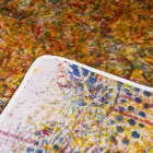 Față de masă italiană de înaltă calitate din bumbac printat manual - mărci comerciale Viadurini