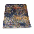 Față de masă italiană de înaltă calitate din bumbac printat manual - mărci comerciale Viadurini