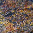 Față de masă italiană de înaltă calitate din bumbac printat manual - mărci comerciale Viadurini