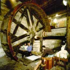 Șervețel în lenjerie mixtă cu imprimeu manual piesă unică fabricată în Italia - mărci Viadurini