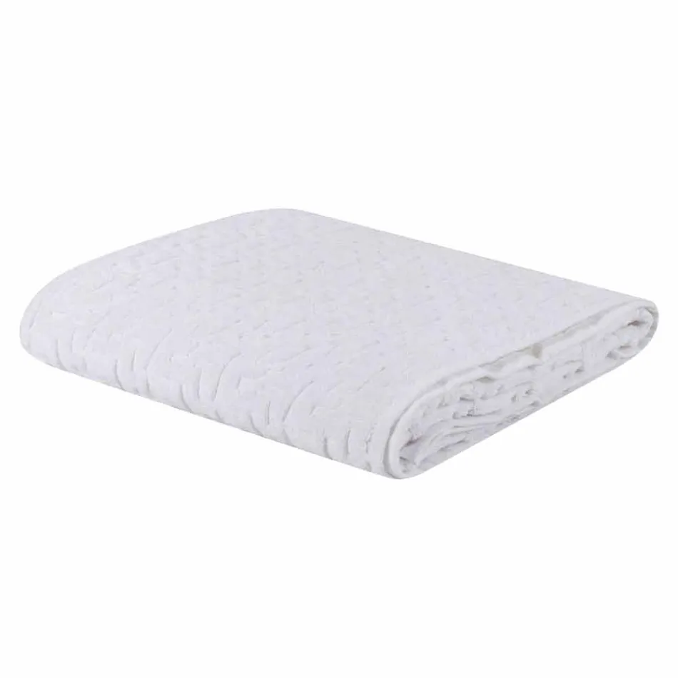 Prosoape de baie din bumbac în terry, față și oaspete - Ginestra Viadurini