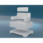 Trona Magnum Scaun plutitor de lux de design dublu scaun Viadurini