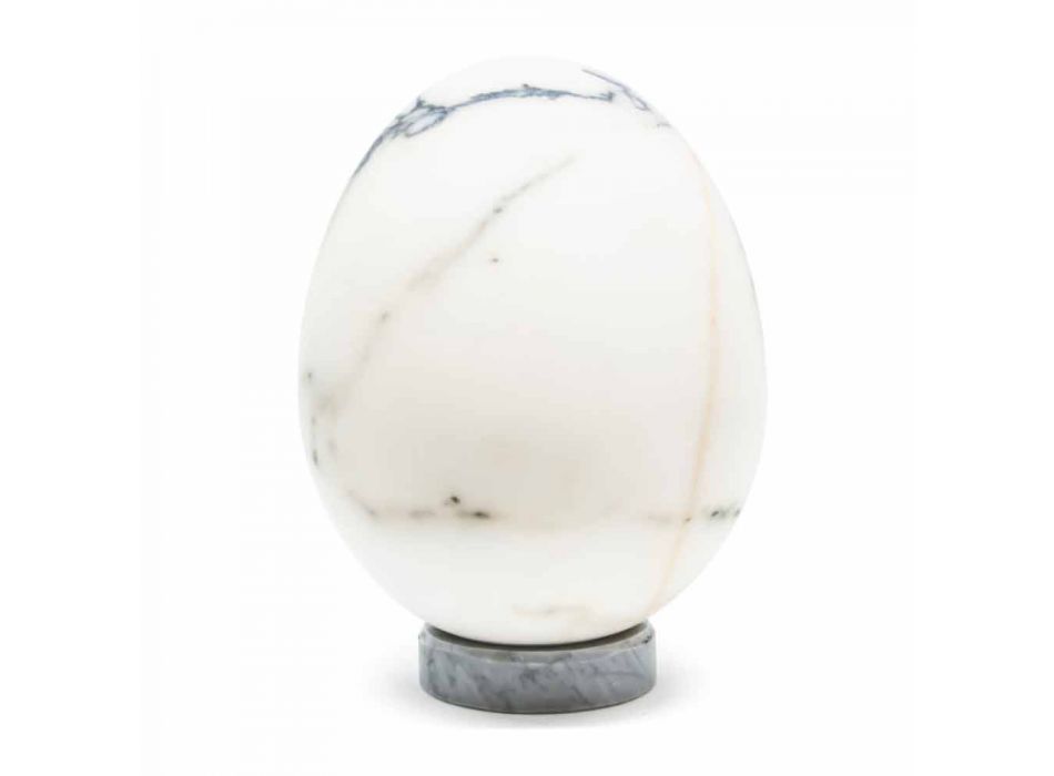 Decor de ou mediu în marmură Paonazzo Design elegant Made in Italy - Olimo Viadurini
