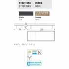 Varaschin Gradina Babilon sau pat interior, design modern Viadurini