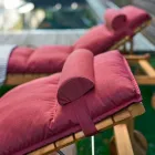 Varaschin Bar de grădină contemporan pat / tec de interior Viadurini