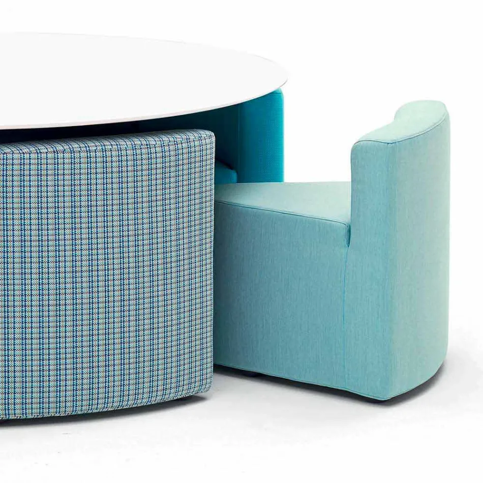 Tavă de grădină mare In & Out Varaschin + 8 fotolii moderne de design Viadurini