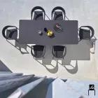 Varaschin Clever scaun de gradina moderne de design, 6 bucăți Viadurini