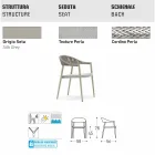 Varaschin Clever scaun de gradina moderne de design, 6 bucăți Viadurini