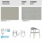 Varaschin Clever scaun de gradina moderne de design, 6 bucăți Viadurini