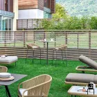 Varaschin Cricket scaun top design modern gradina, 2 piese Viadurini