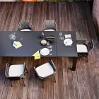 Varaschin Dolmen masă de grădină extensibilă de până la 380 cm Viadurini