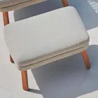 Varaschin Emma designer de picioare în aer liber în țesături tapiterie Viadurini