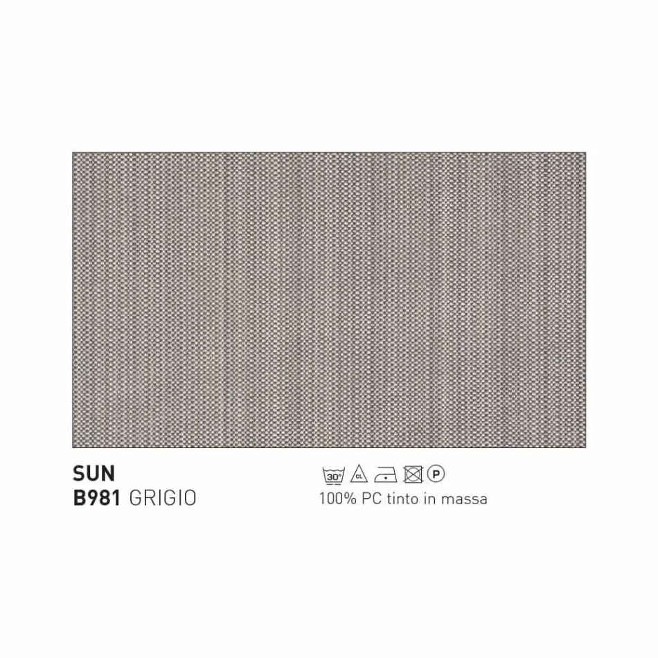 Varaschin Emma scaun de design exterior în țesături și aluminiu Viadurini