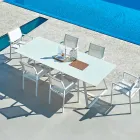 Varaschin Kolonaki masă de grădină modernă în diferite dimensiuni Viadurini