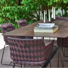 Varaschin Kolonaki masă de grădină modernă în diferite dimensiuni Viadurini