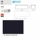 Varaschin Kolonaki masă de grădină modernă în diferite dimensiuni Viadurini