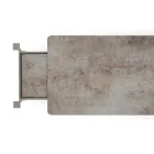 Masa de gradina extensibila Varaschin Link design modern, H 73,2 cm Viadurini