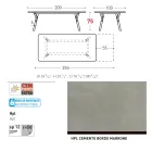 Masa de gradina extensibila Varaschin Link design modern, H 73,2 cm Viadurini