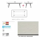 masă fixă ​​Varaschin Legătura de externe sau interne H 65 cm Viadurini