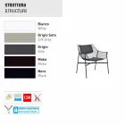 Varaschin Summer Set scaun de grădină lounge, design modern Viadurini