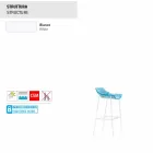 Varaschin Summer Set scaun exterior din oțel și țesătură Viadurini