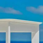 Varaschin Design de masă de cafea în aer liber din aluminiu vopsit Viadurini