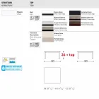 Varaschin Design de masă de cafea în aer liber din aluminiu vopsit Viadurini