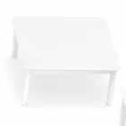 Varaschin Design de masă de cafea în aer liber din aluminiu vopsit Viadurini