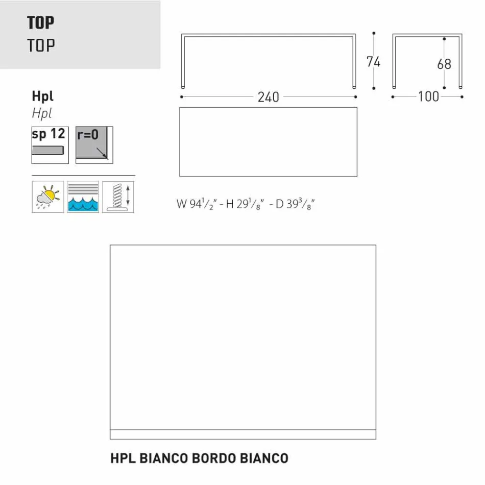 Varaschin Victor pentru masa de luat masa în interior și grădină, design modern Viadurini