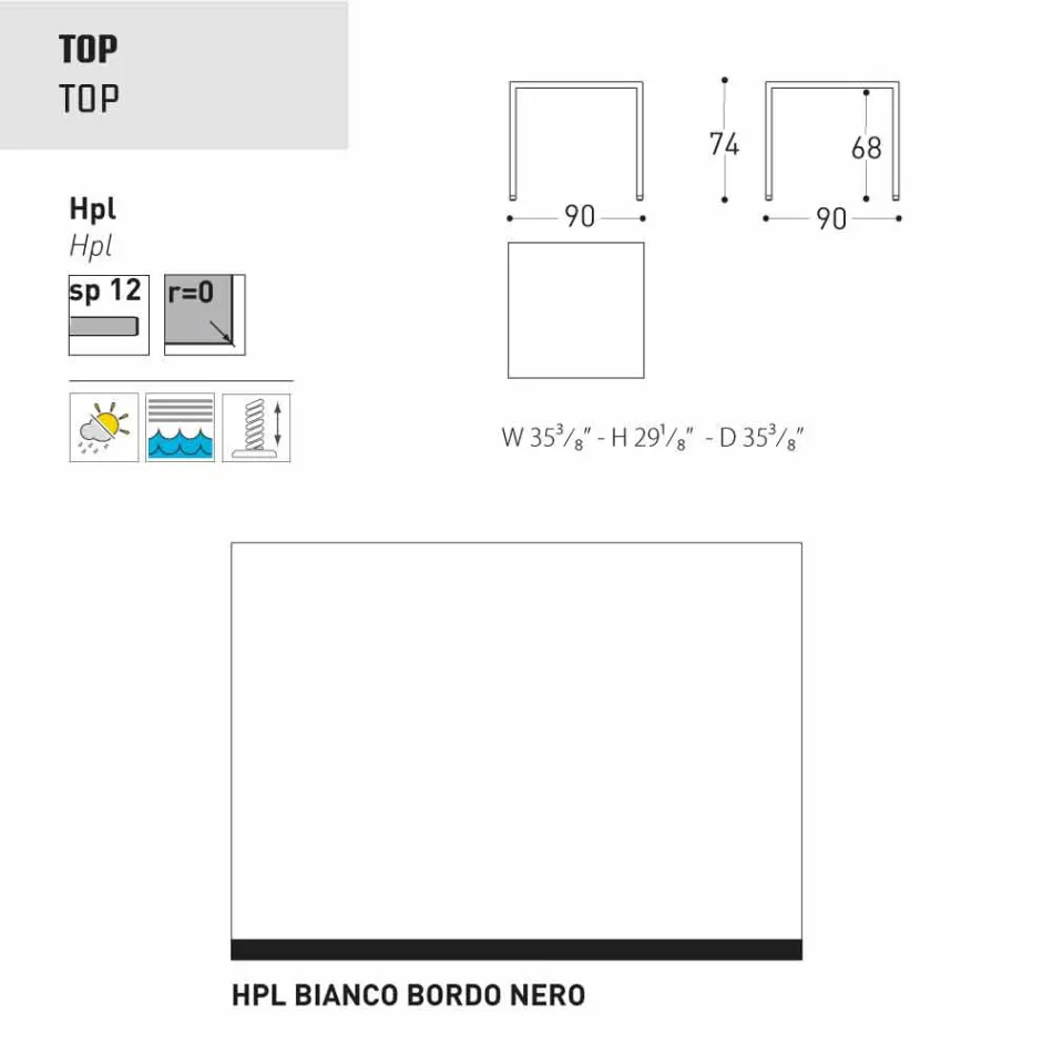 Varaschin Victor pentru masa de luat masa în interior și grădină, design modern Viadurini