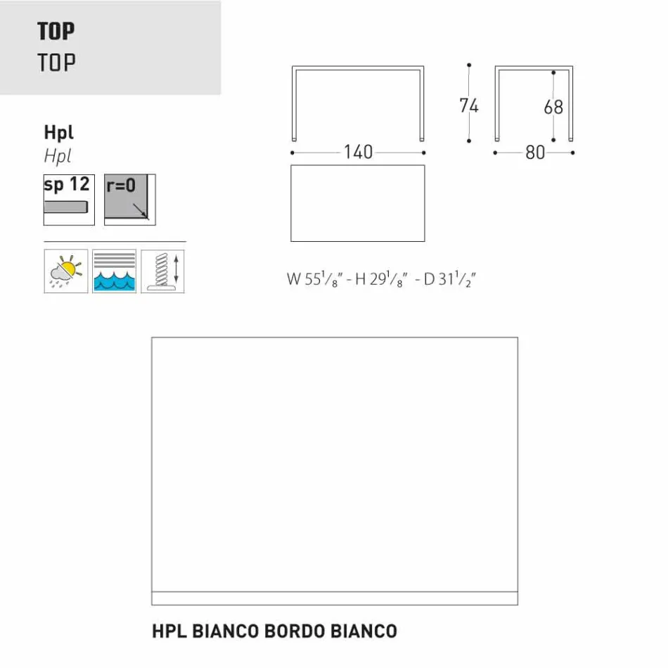 Varaschin Victor pentru masa de luat masa în interior și grădină, design modern Viadurini