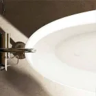 Cada de baie cu design oval, realizată în Italia, Albenga Viadurini