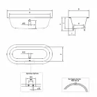 Cada cu design independent din fontă, realizată în Italia - Naima Viadurini
