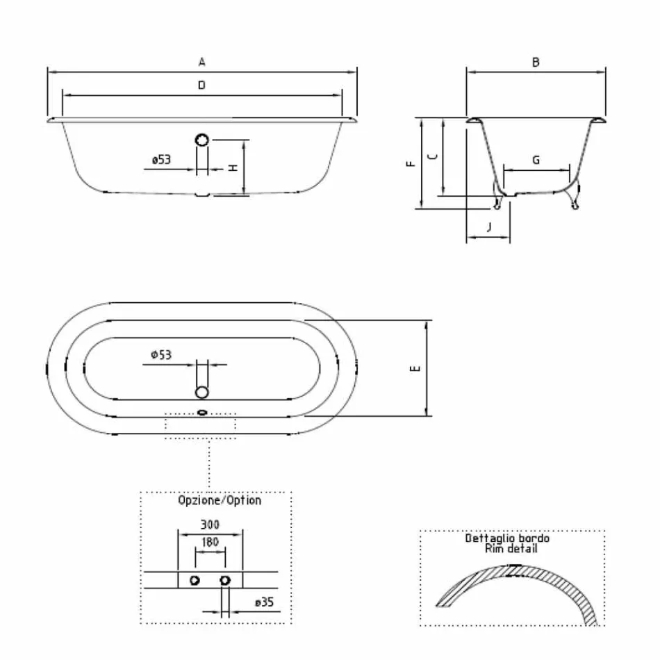 Cada cu design independent din fontă, realizată în Italia - Naima Viadurini