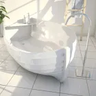 Design cada de baie sub forma unei barci Ocean făcute în Italia Viadurini