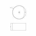 Cada de design rotund, cu design deosebit, din Cremona Viadurini