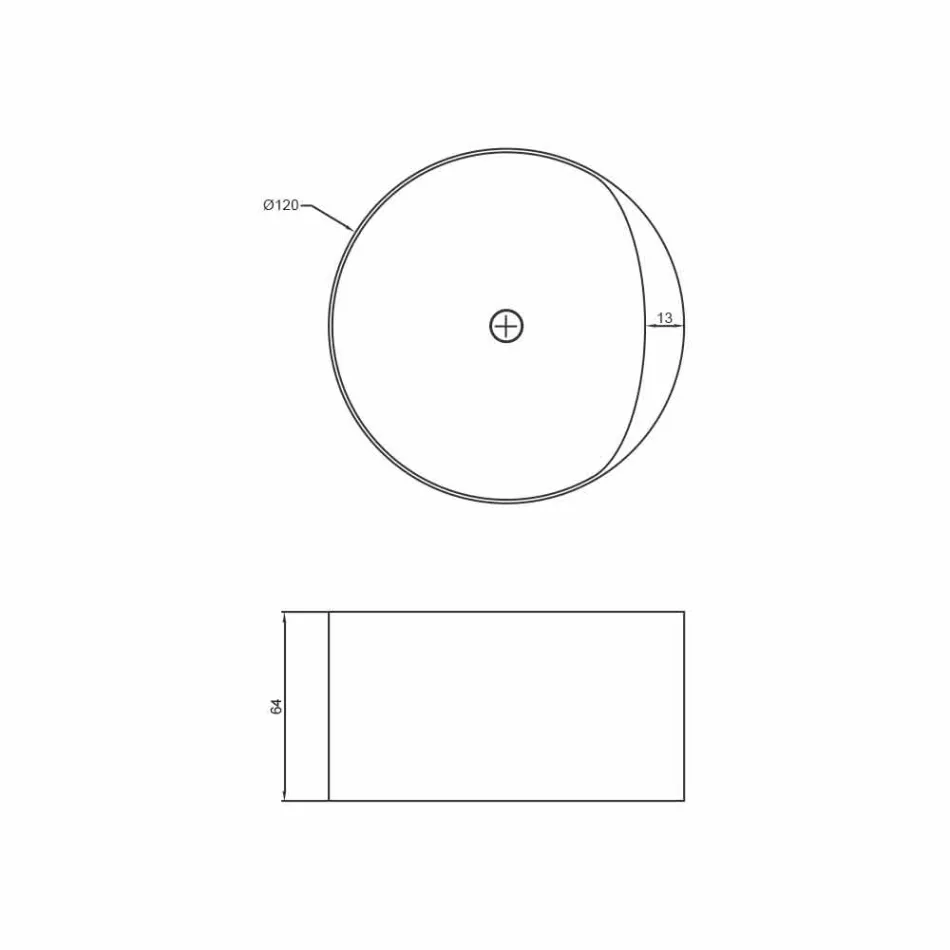 Cada de design rotund, cu design deosebit, din Cremona Viadurini