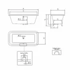 Cadă vintage independentă cu picioarele, din fontă - Nausica Viadurini
