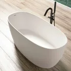 Tub liber, Design solid de suprafață lucioasă / mată - văl Viadurini