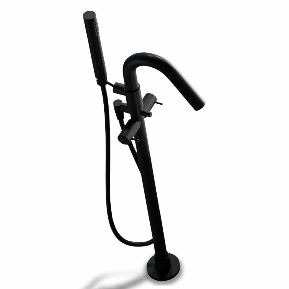 Tub liber, Design solid de suprafață lucioasă / mată - văl Viadurini